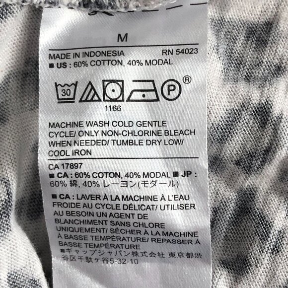 Banana Republic Leopard Print Malibu Cuff Sleeve T Shirt - NEW - Picture 8 of 9